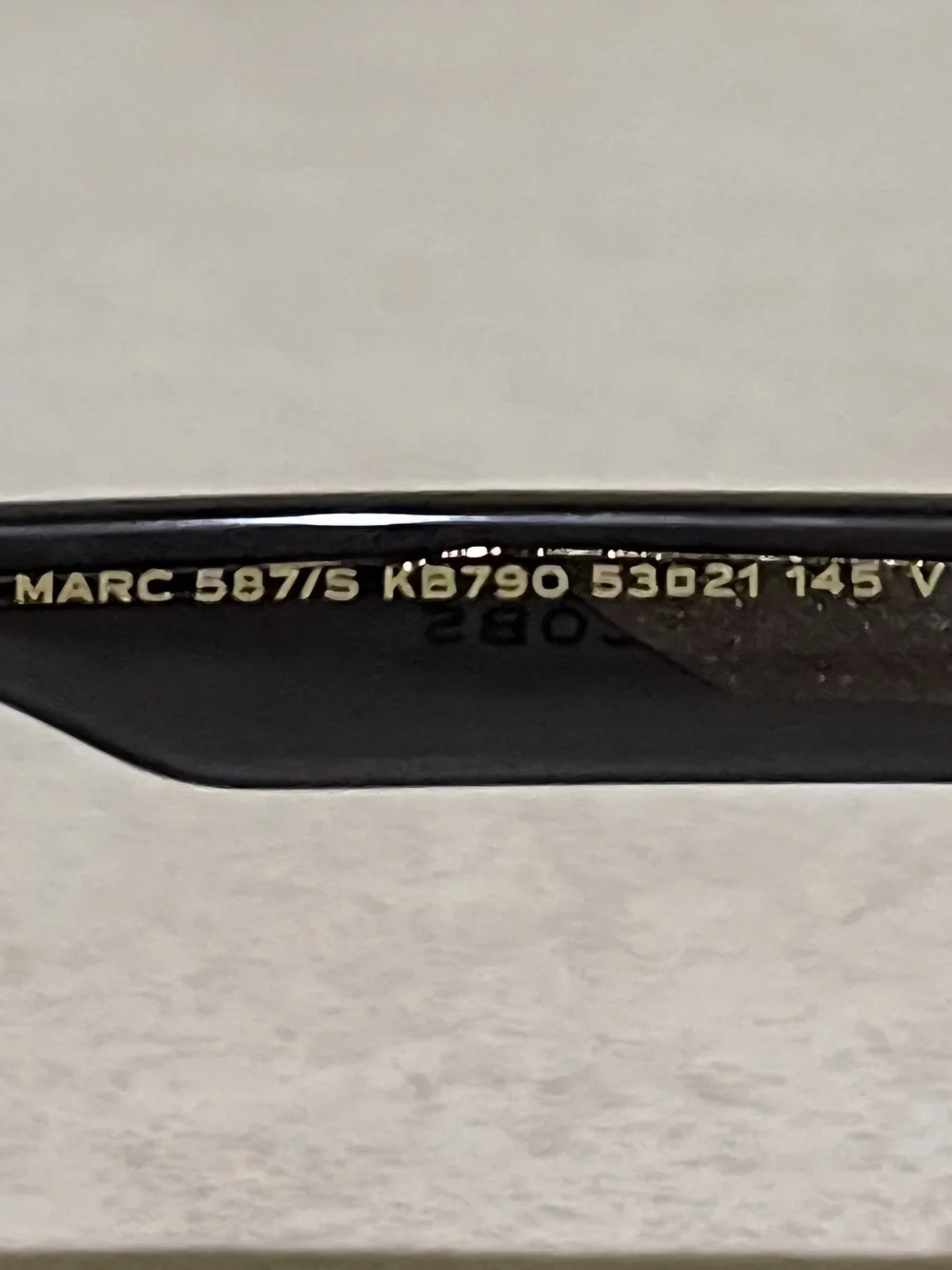 Marc Jacobs Men's Black Geometric Sunglasses